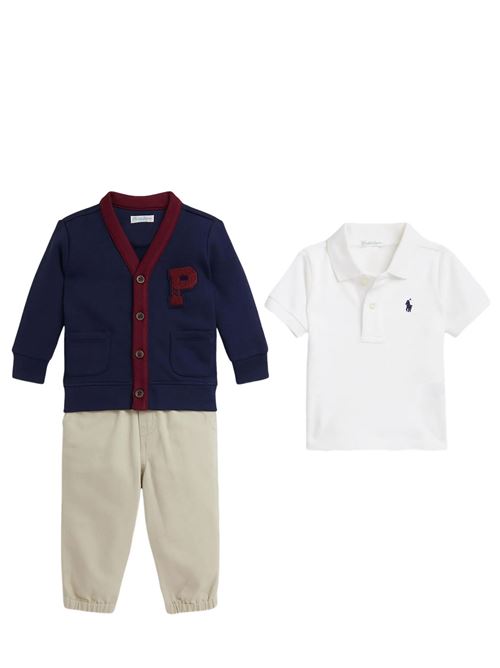 Completo con logo Ralph Lauren Bimbo | 320980912001